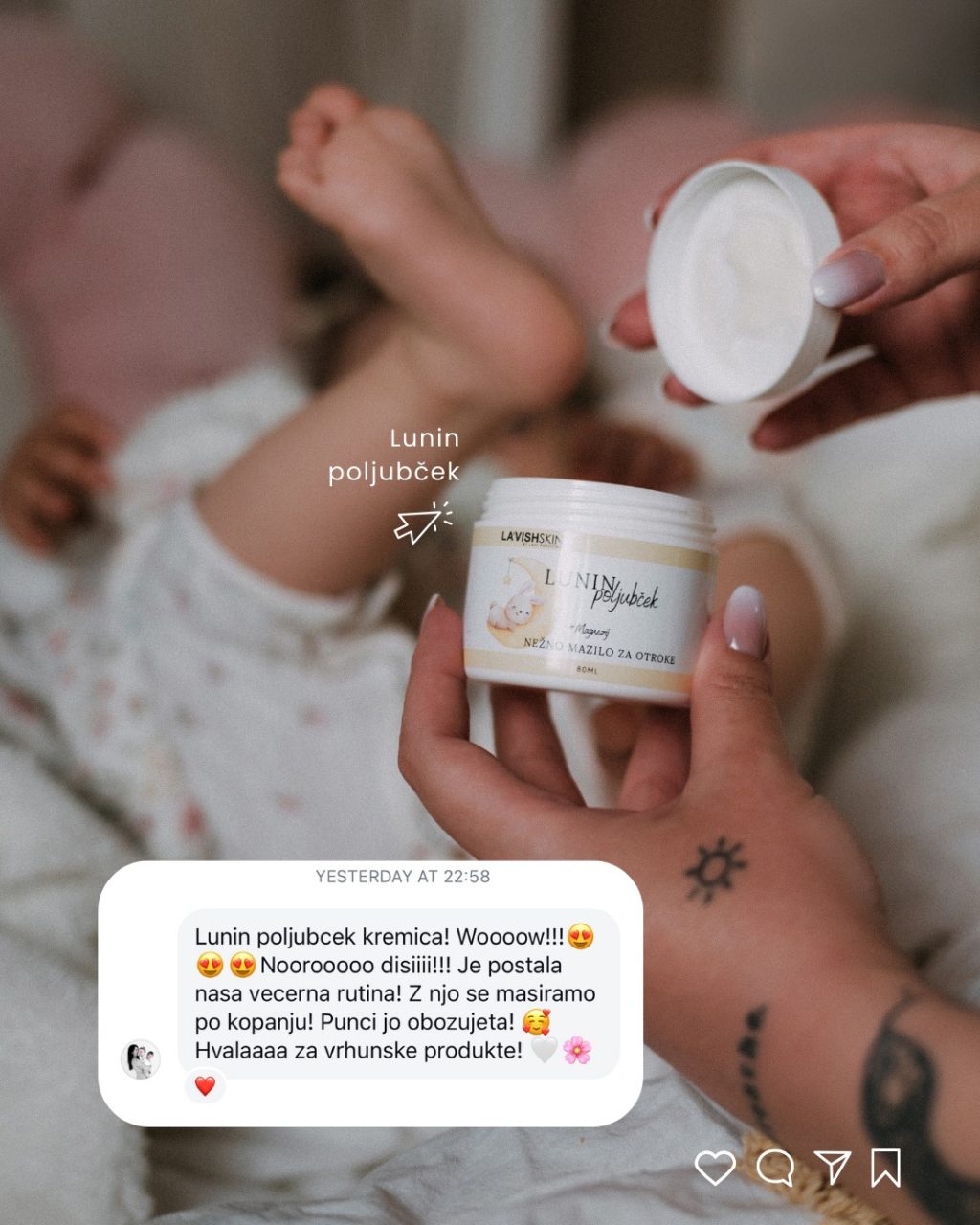 Instagram post from lavishskin_cosmetics. This post is in position 2.